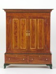 1/6 scale model of a kleiderschrank or clothes cupboard in the Joseph Schneider Haus Museum collection